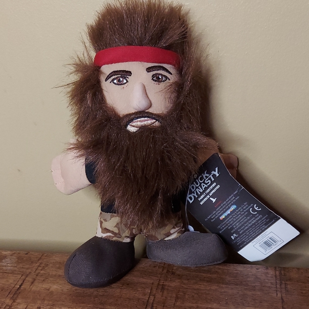 Duck Dynasty Plush Toy - Willie Robertson - NWT